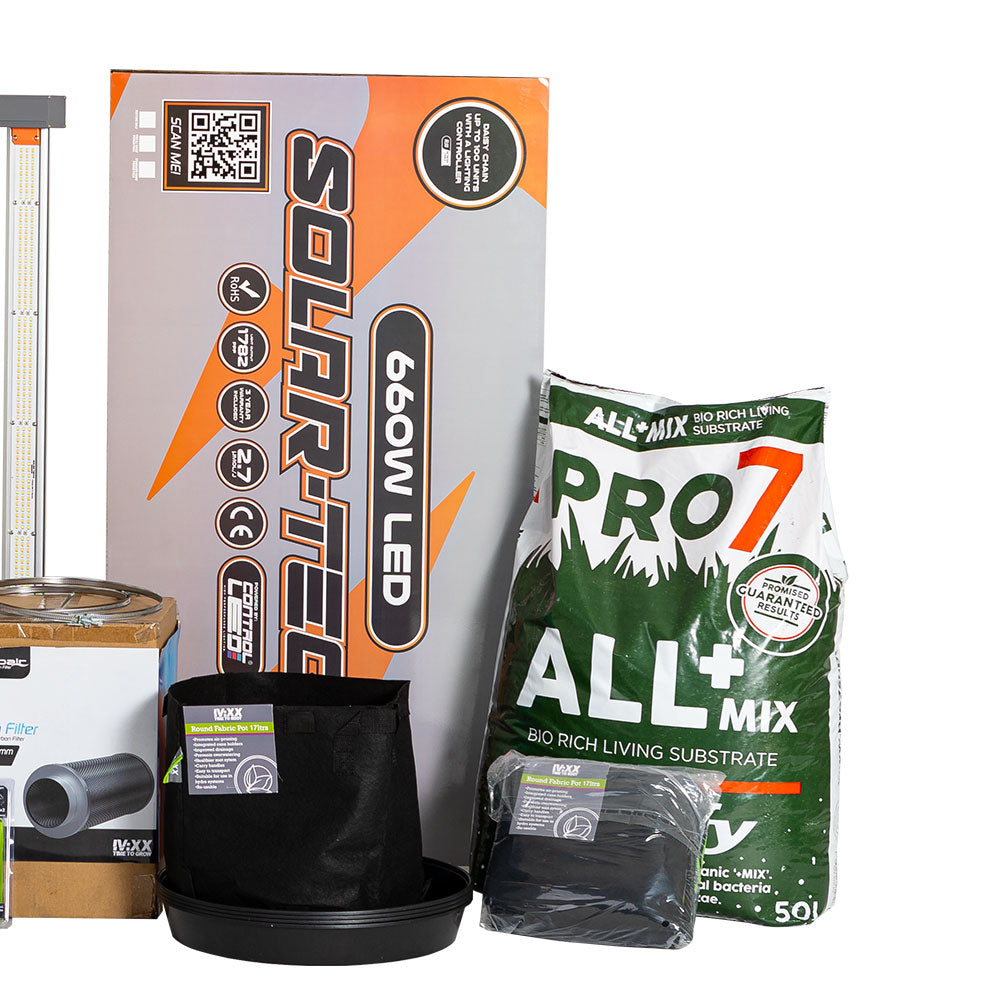 Ultimate 1m x 1m Solar-Tech Complete Tent Kit