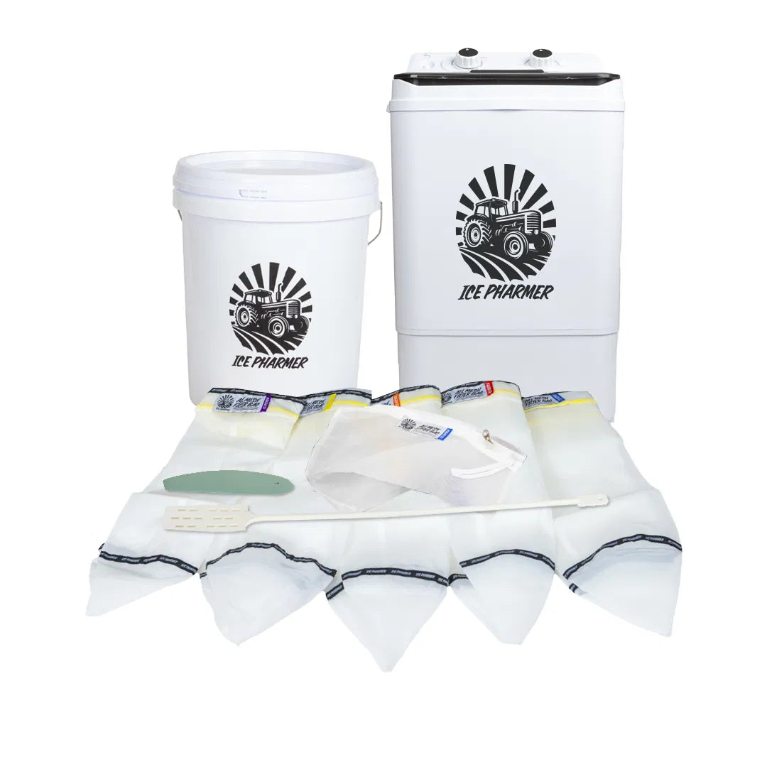 IcePharmer 5 Gallon All Mesh Filter Bags & Washing Machine Kit