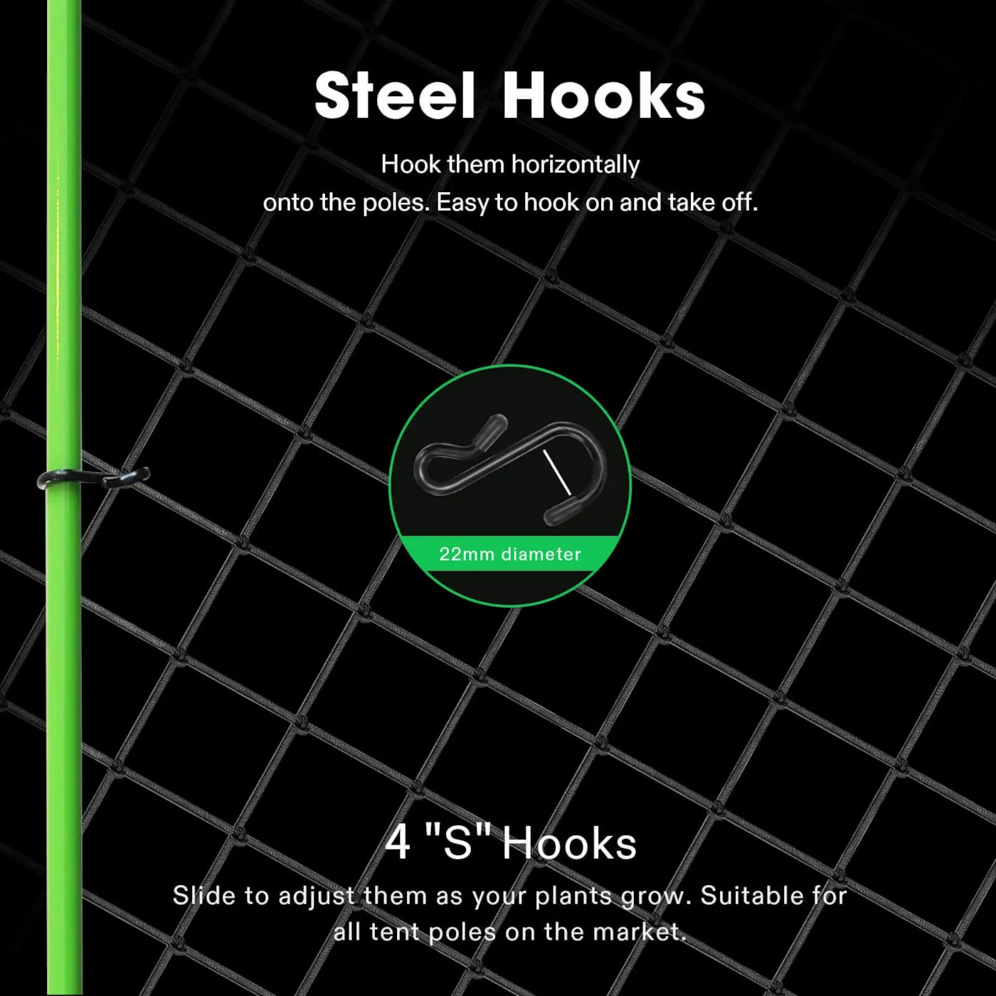 VIVOSUN Elasticated Netting