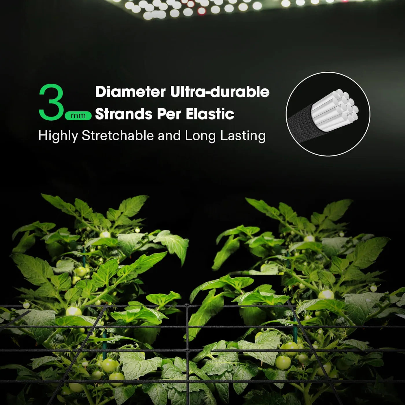 VIVOSUN Elasticated Netting