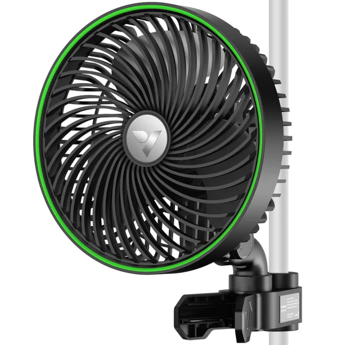 VIVOSUN AeroWave E9 Oscillating 9" Premium EC Clip Fan