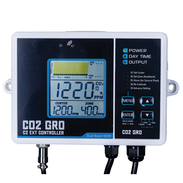 CO2GRO C2 EXT CO2 Controller
