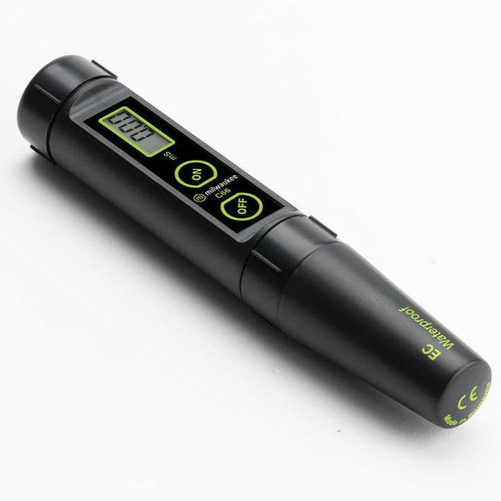 Milwaukee C66 Waterproof High Range Conductivity Pen with ATC and Replaceable Electrode