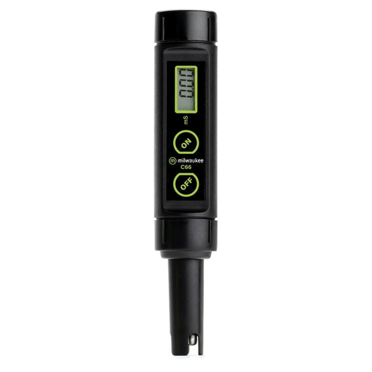 Milwaukee C66 Waterproof High Range Conductivity Pen with ATC and Replaceable Electrode