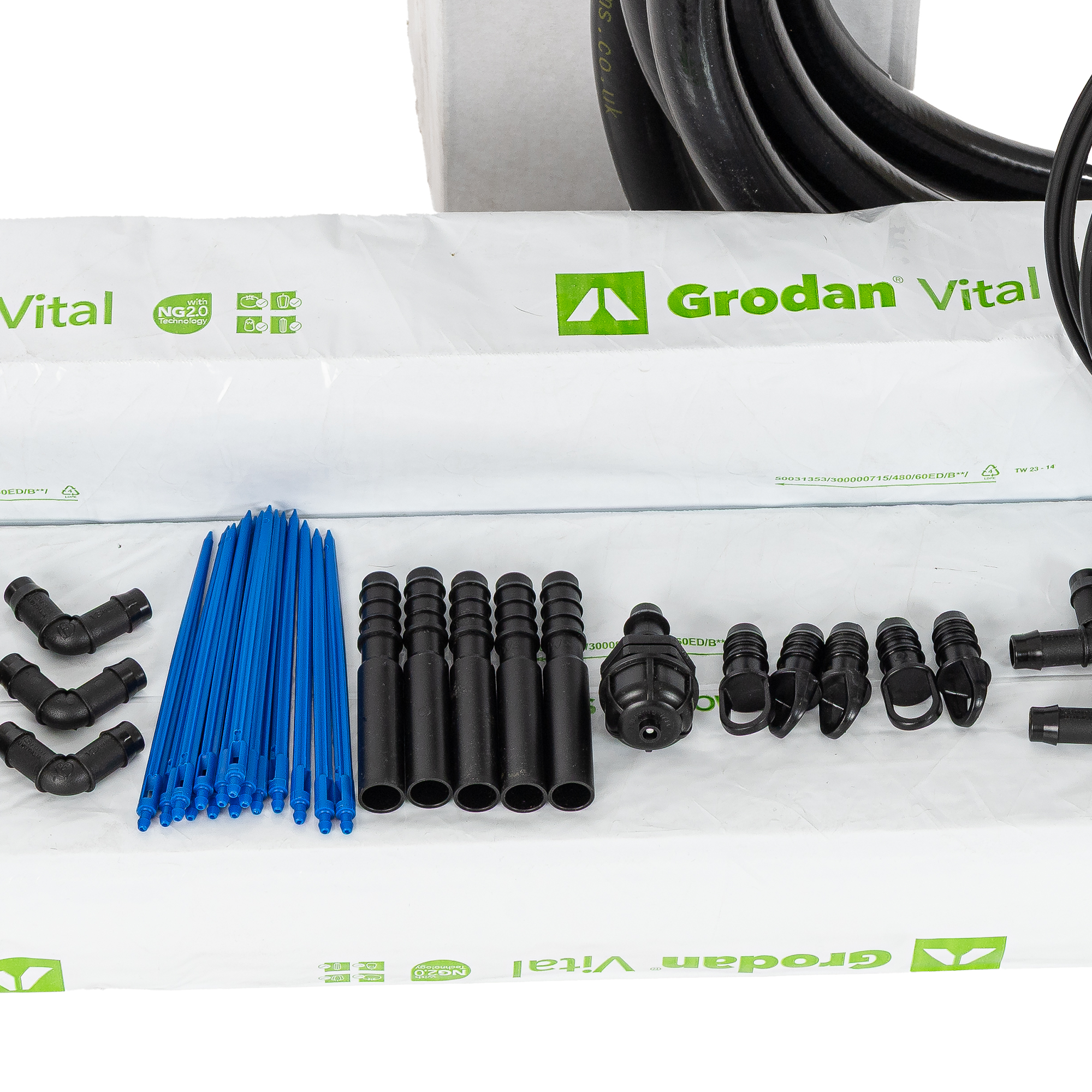 Complete 6 Plants 1000mm x 1100mm Danish Tray NFT Kit