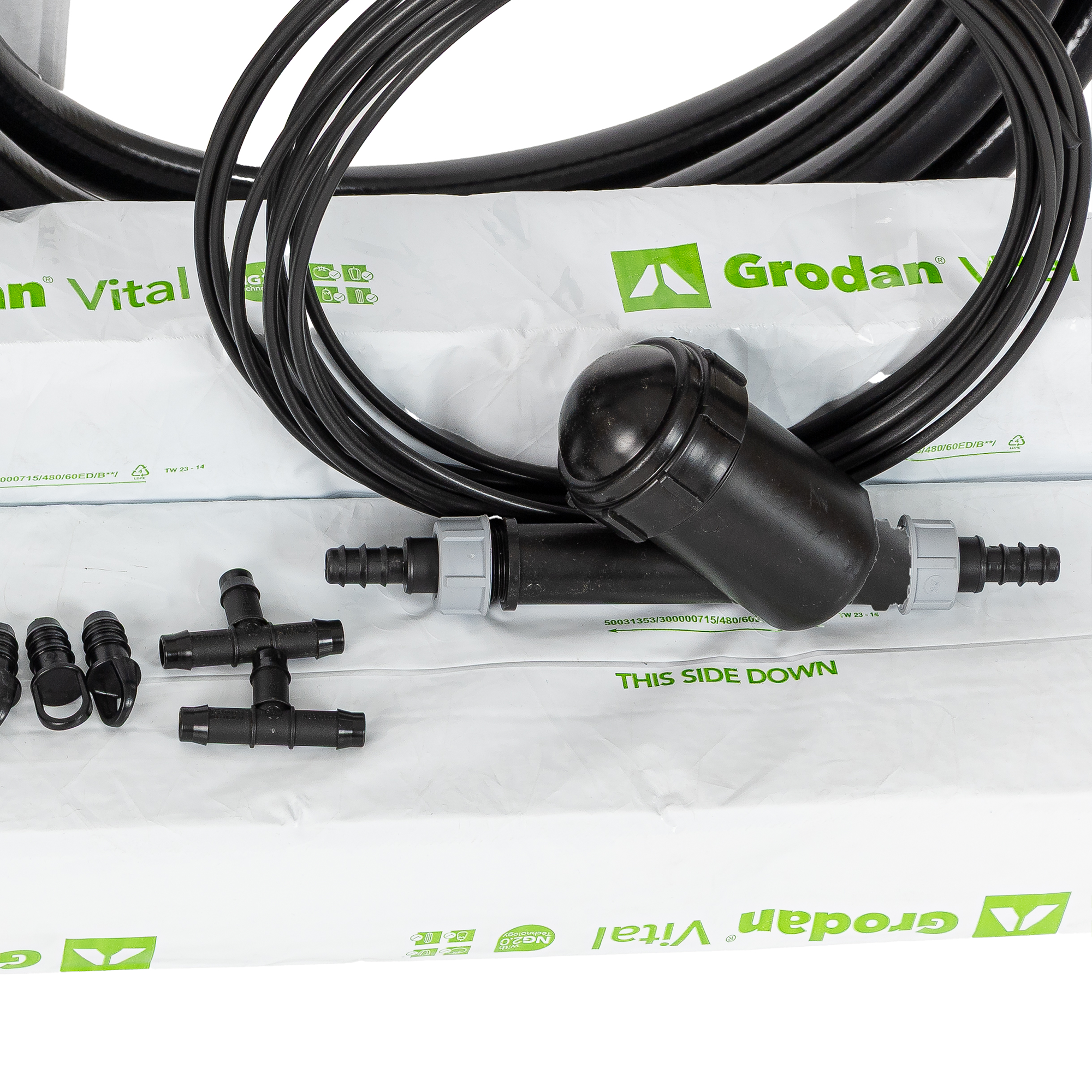 Complete 6 Plants 1000mm x 1100mm Danish Tray NFT Kit