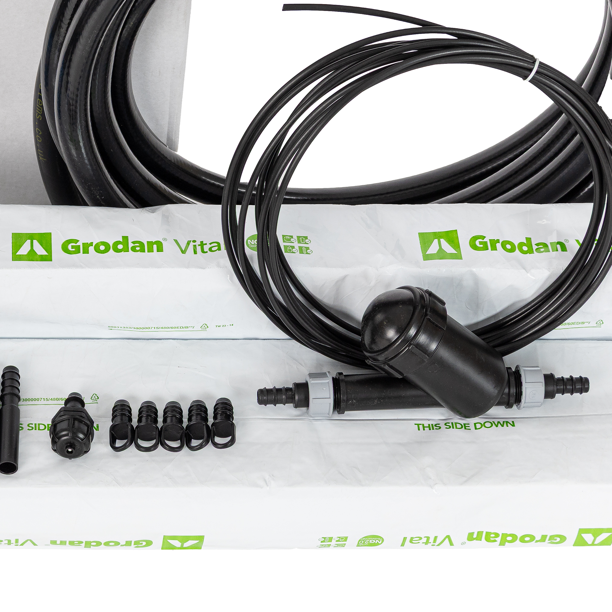 Complete 4 Plants 1000mm x 1100mm Danish Tray NFT Kit