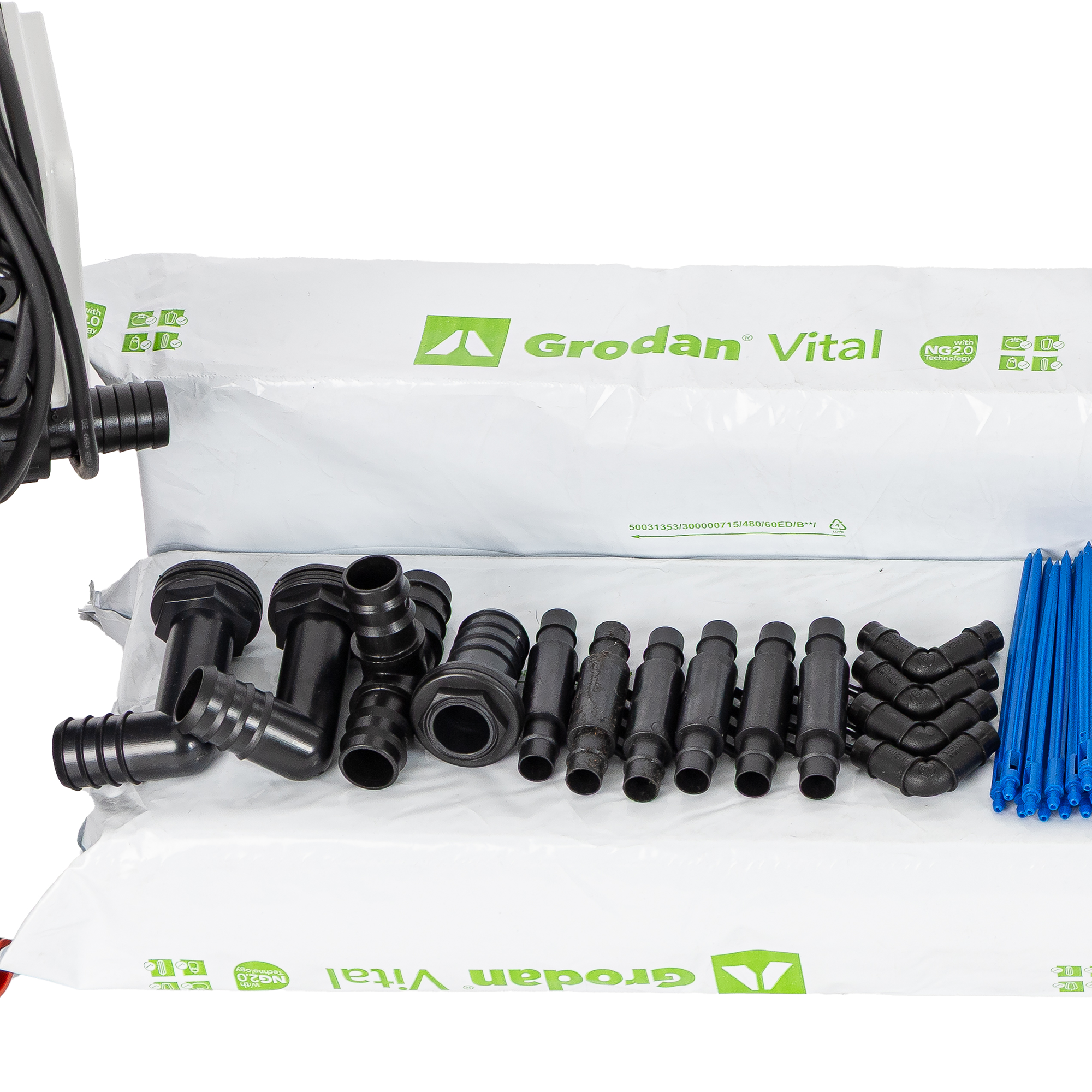 Complete 12 Plants 1000mm x 1100mm Danish Tray NFT Kit