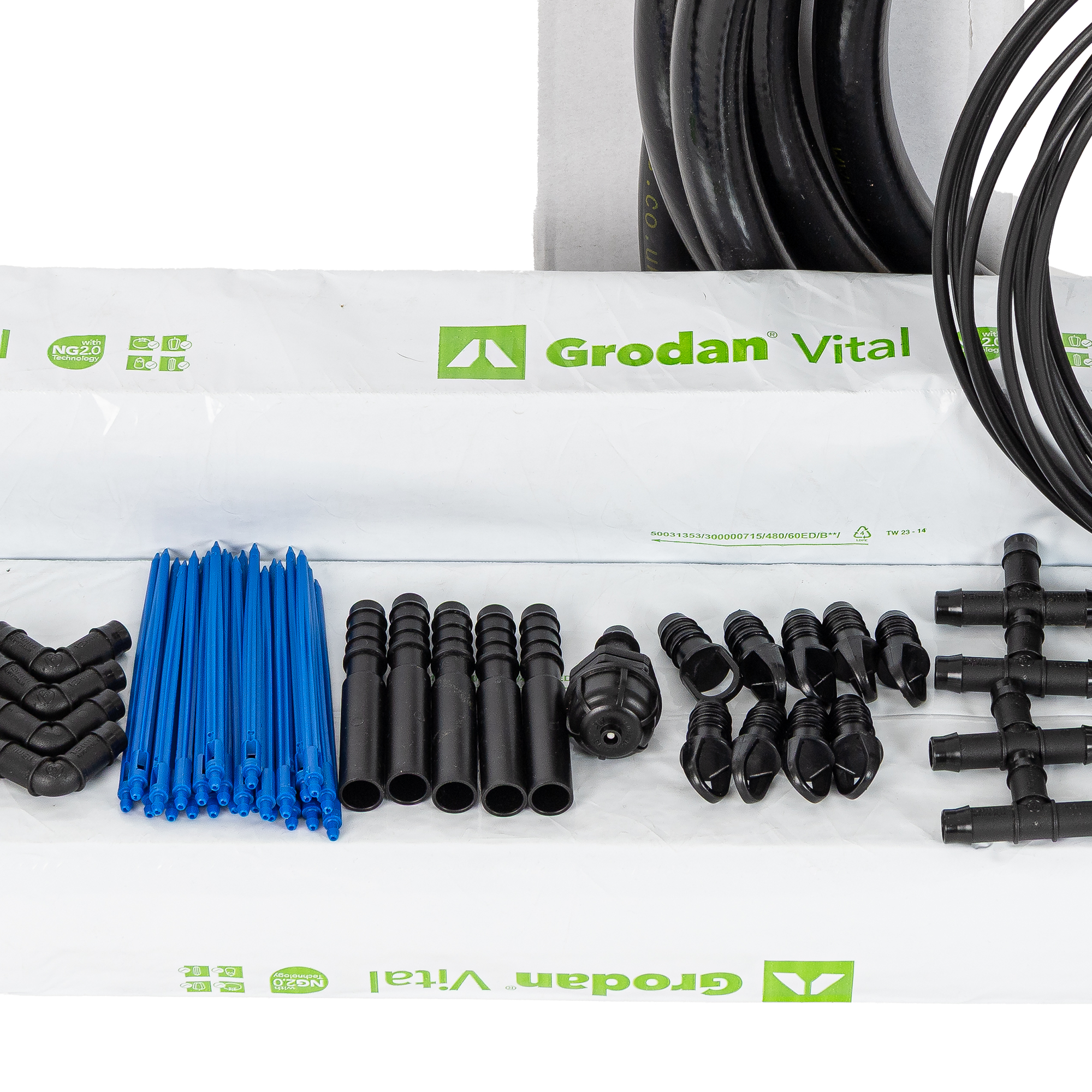 Complete 12 Plants 1000mm x 1100mm Danish Tray NFT Kit