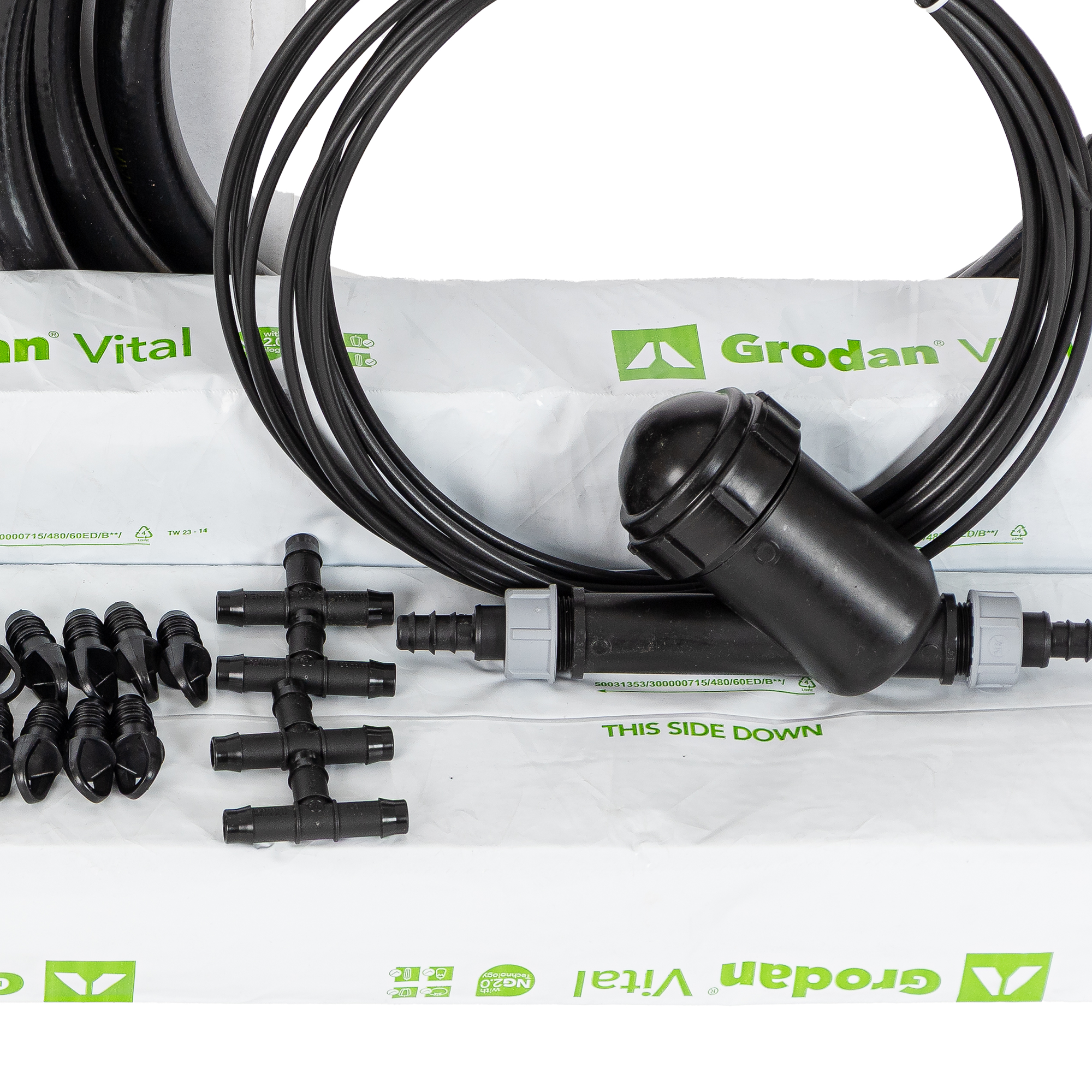 Complete 12 Plants 1000mm x 1100mm Danish Tray NFT Kit