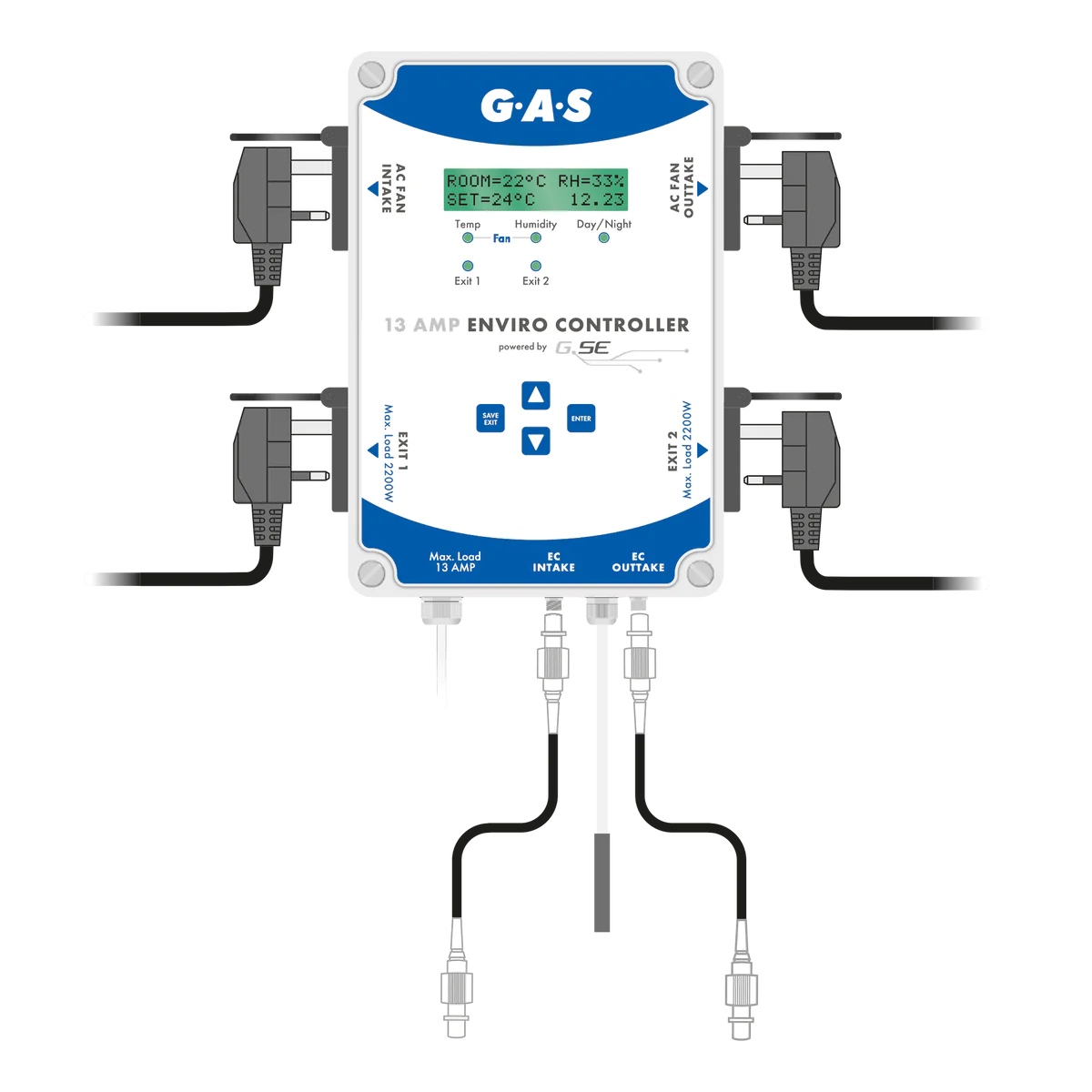 GAS Enviro Controller V2 Fan Controller