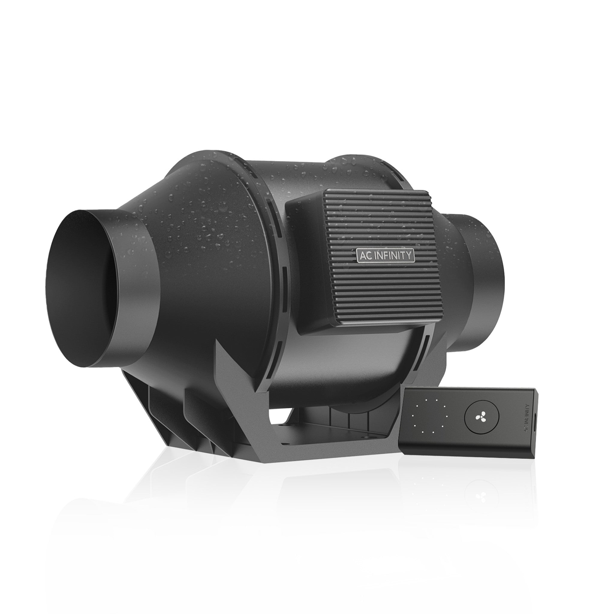 AC INFINITY Cloudline H4, Inline Fan With Speed Controller for fungiculture, Humidity Proof IP-65 Rated, 4-inch