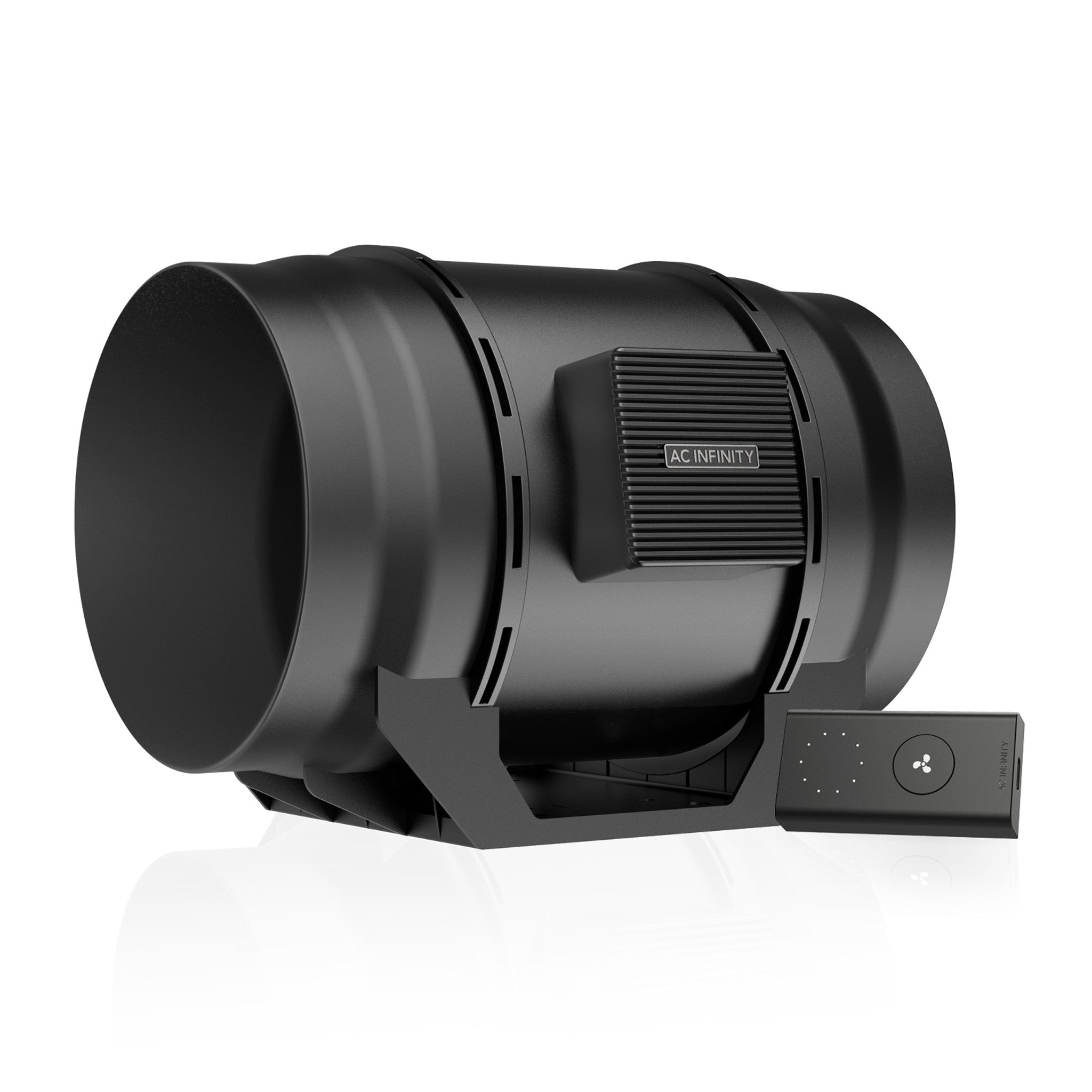AC INFINITY CLOUDLINE A8, Quiet Inline Fan with Speed Controller, 8-Inch