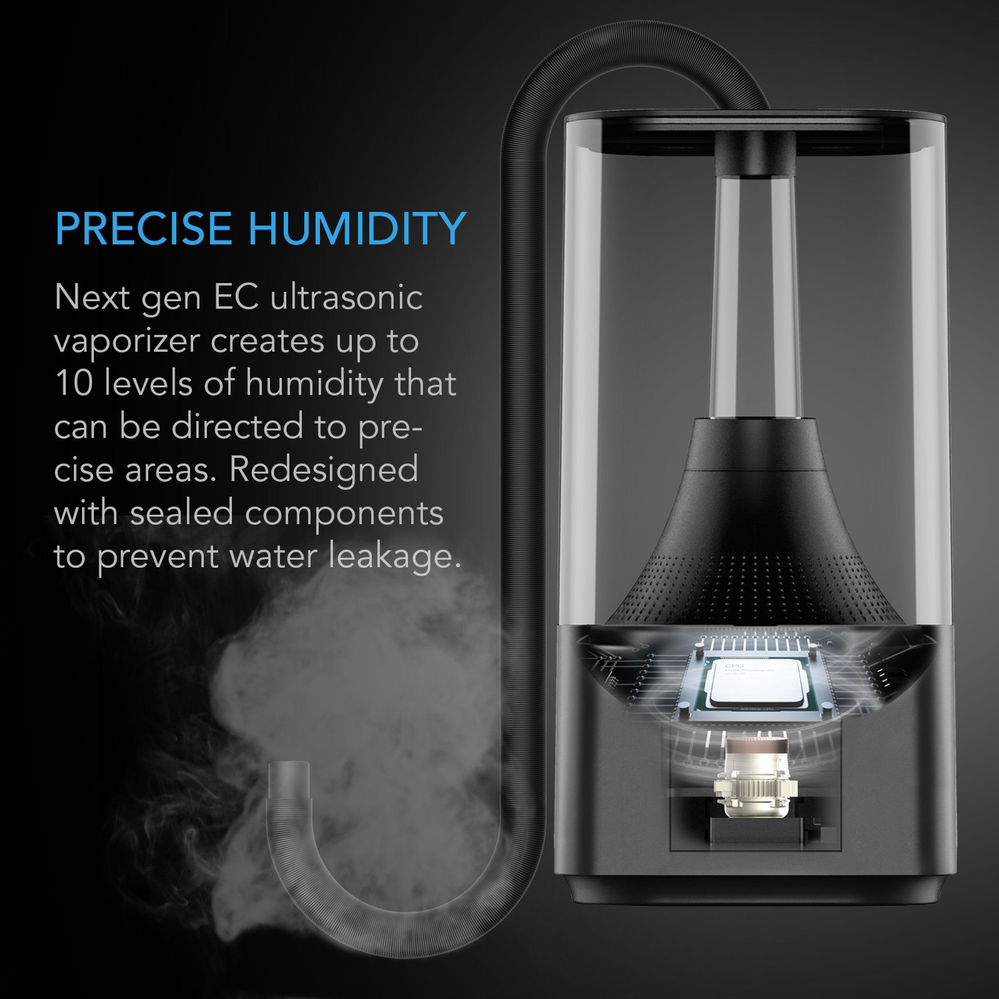 AC INFINITY CLOUDFORGE T3, Environmental Plant Humidifier, 4.5L, Smart Controls, Targeted Vaporizing