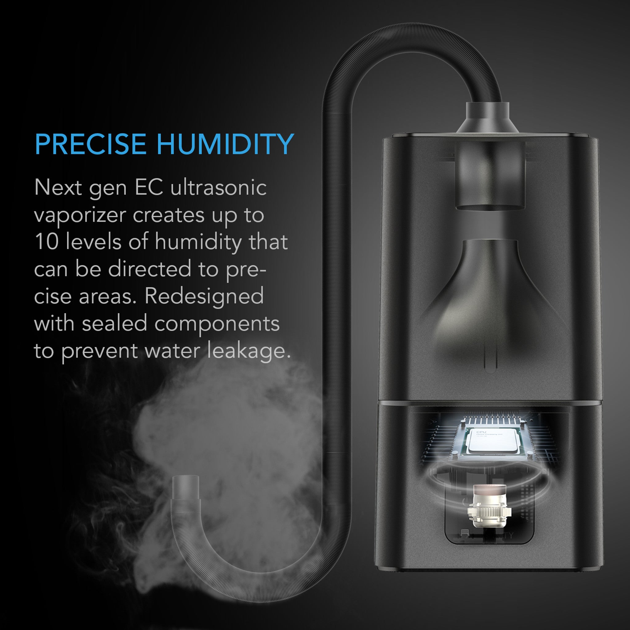 AC INFINITY CLOUDFORGE T7, Environmental Plant Humidifier, 15L, Smart Controls, Targeted Vaporizing