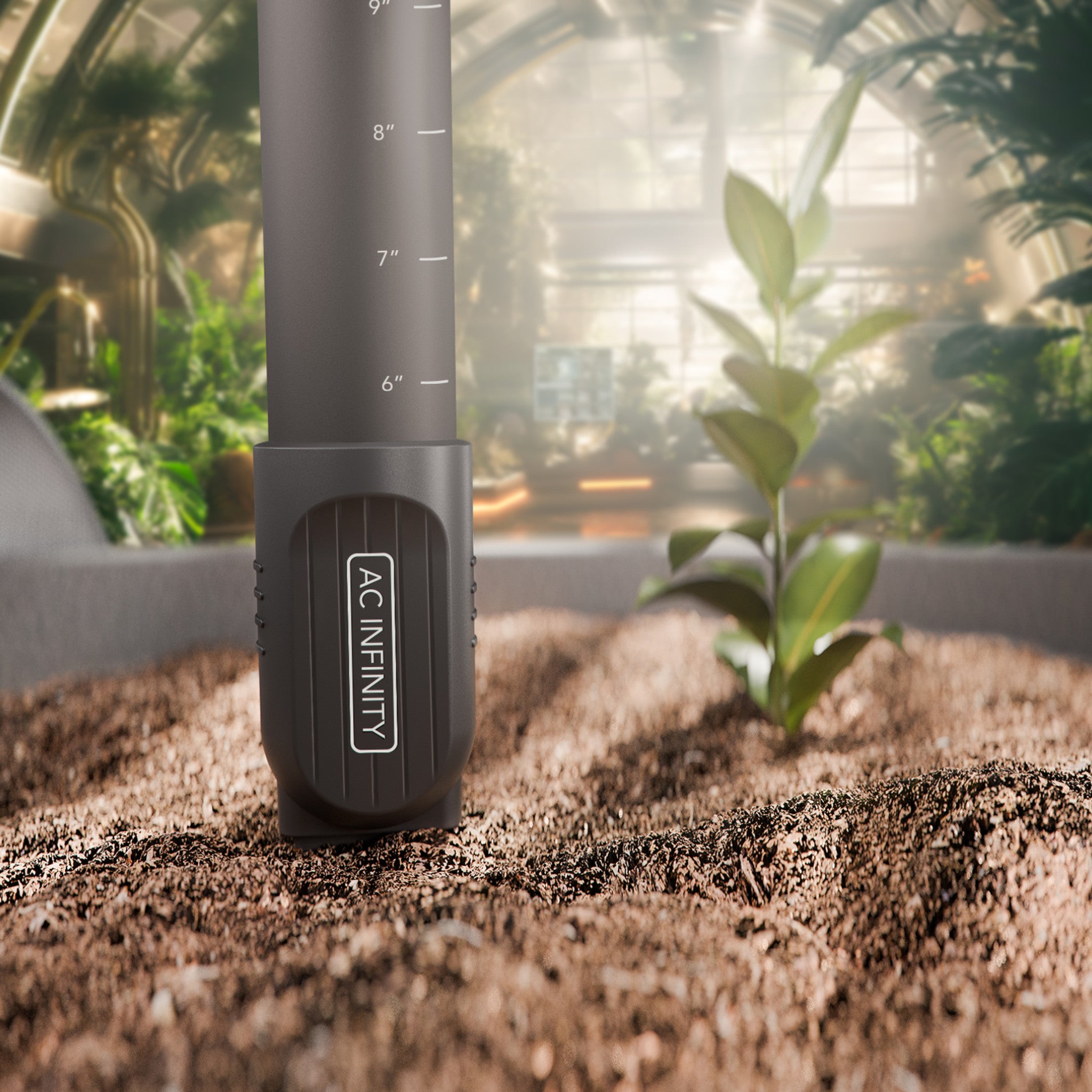 AC INFINITY Soil Sensor Probe Exclusively for Controller AI+, Monitors Moisture and Saturation Levels, IP67-Water Resistant (Pre Order