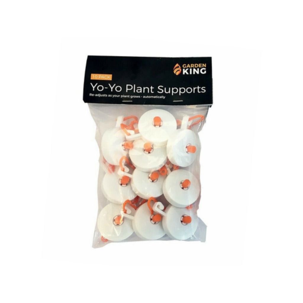 Garden King YO-YO x 10 Plant Support (With Stoppers)
