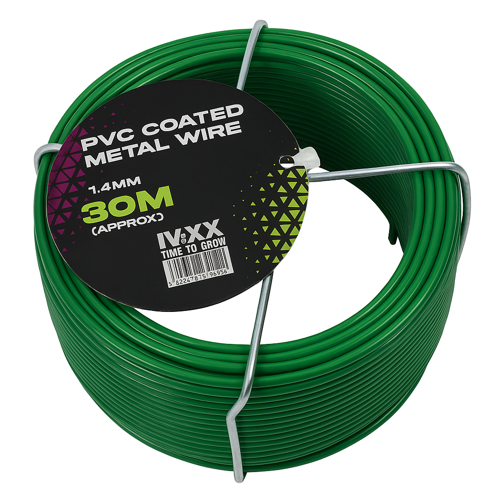 V:XX PVC Coated Metal Garden Wire 1.4mm x 30M
