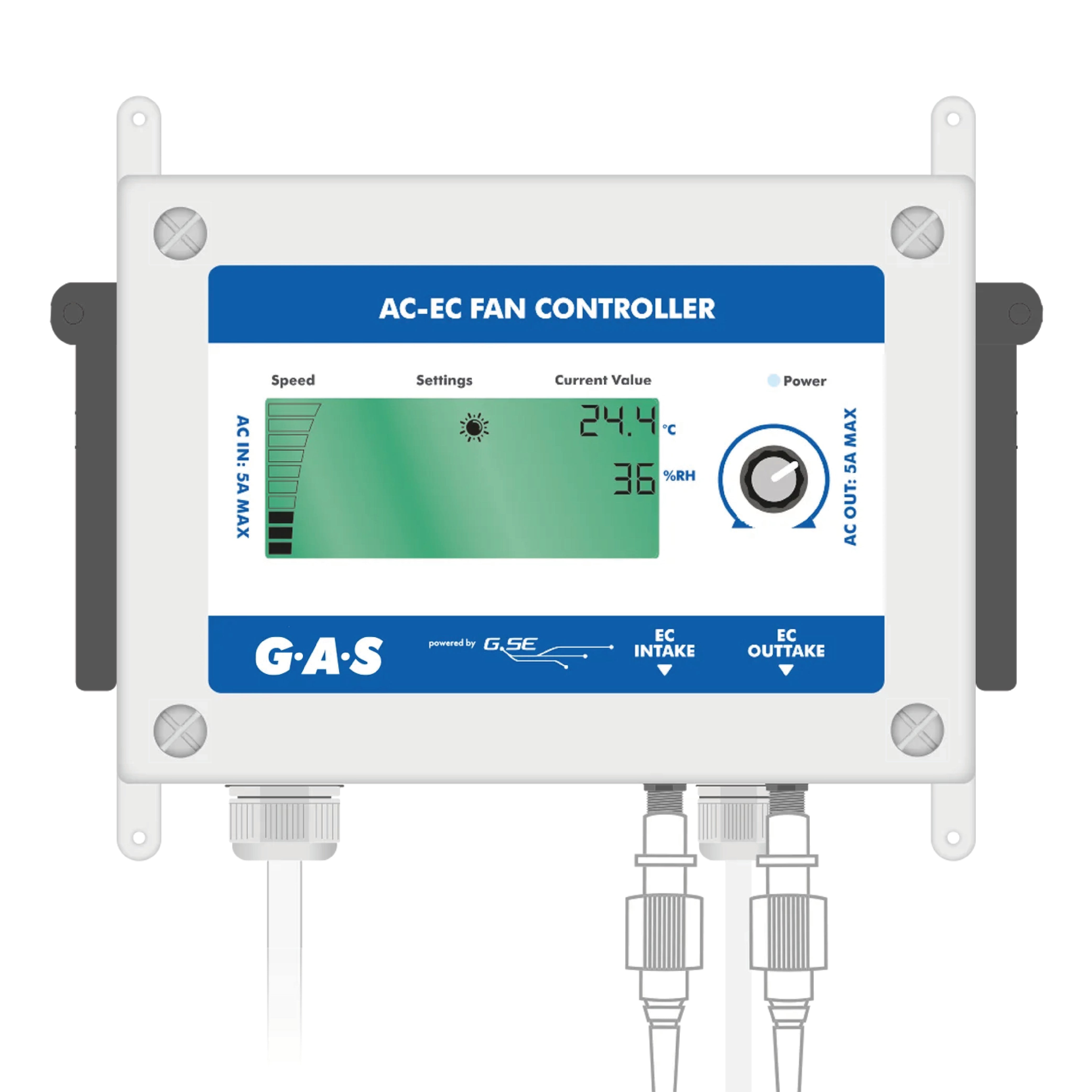 G.A.S AC-EC Digital Fan Controller