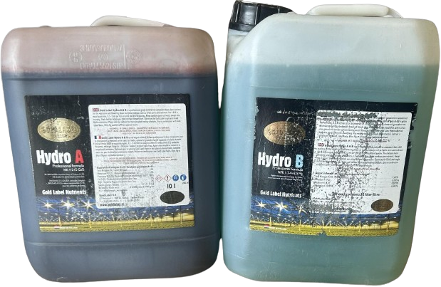 Gold Label Hydro A+B 10L Sets CLEARANCE