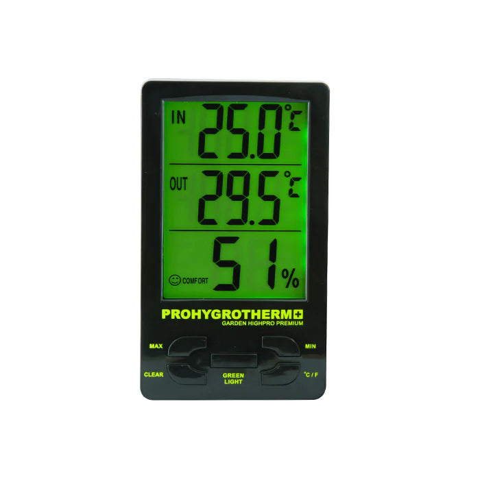 Garden HighPro Hygrometer Thermometer Premium