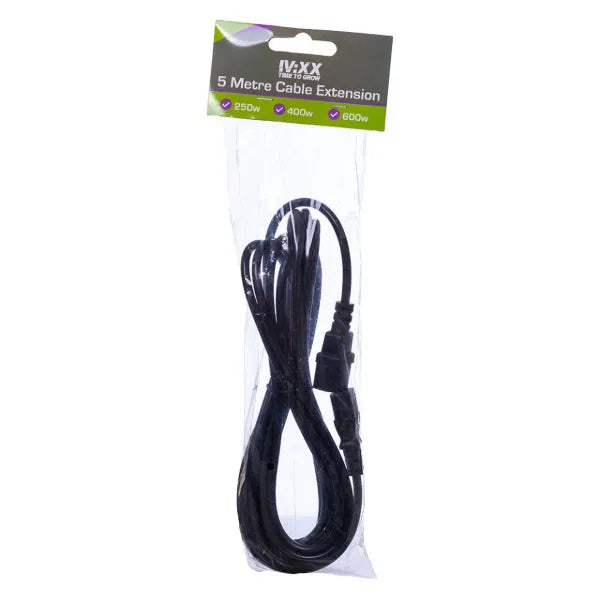 IV:XX IEC Extension Leads – 1.5m / 3m / 5m / 10m