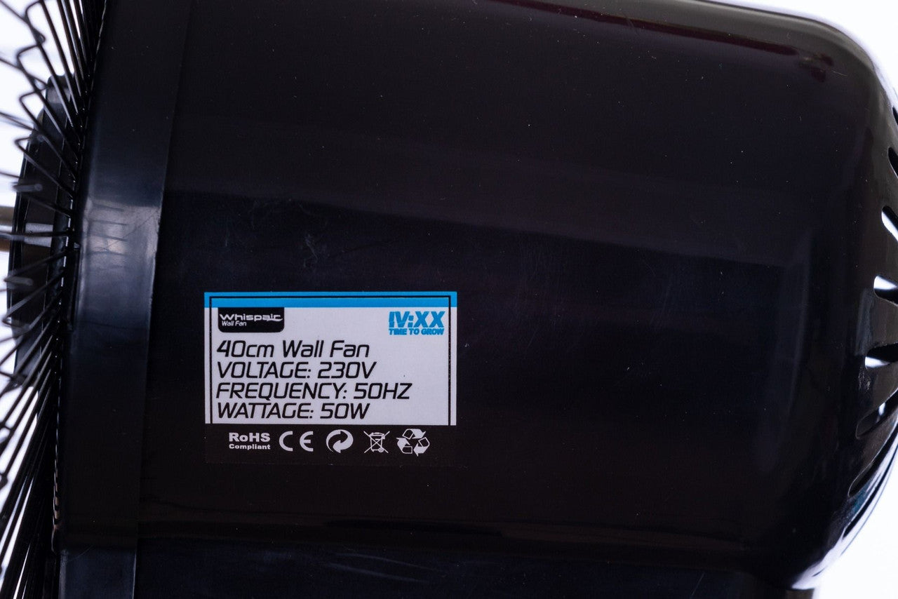 WhispAir 16" Oscillating Wall Fan