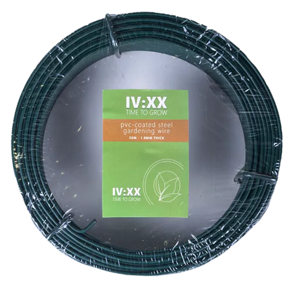 IV:XX Garden Wire – PVC Coated / Stainless Steel (50m)