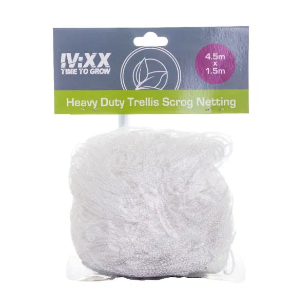 IV:XX Time To Grow Heavy Duty Trellis Netting Plant Support