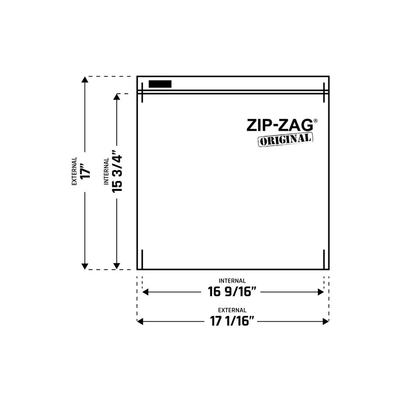 Zip-Zag® Smell Proof Bags