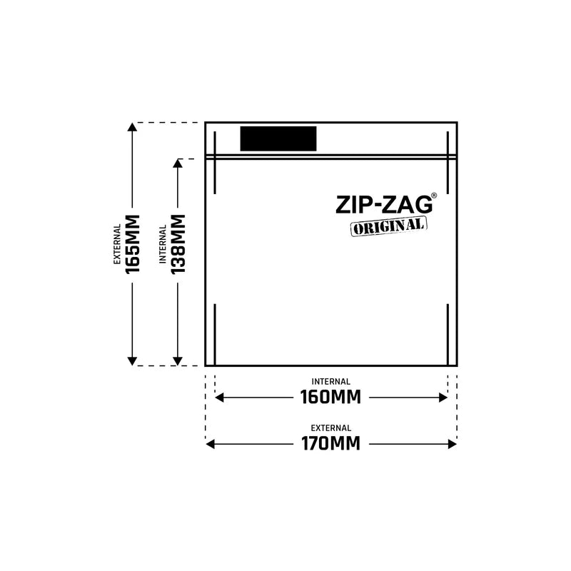 Zip-Zag® Smell Proof Bags