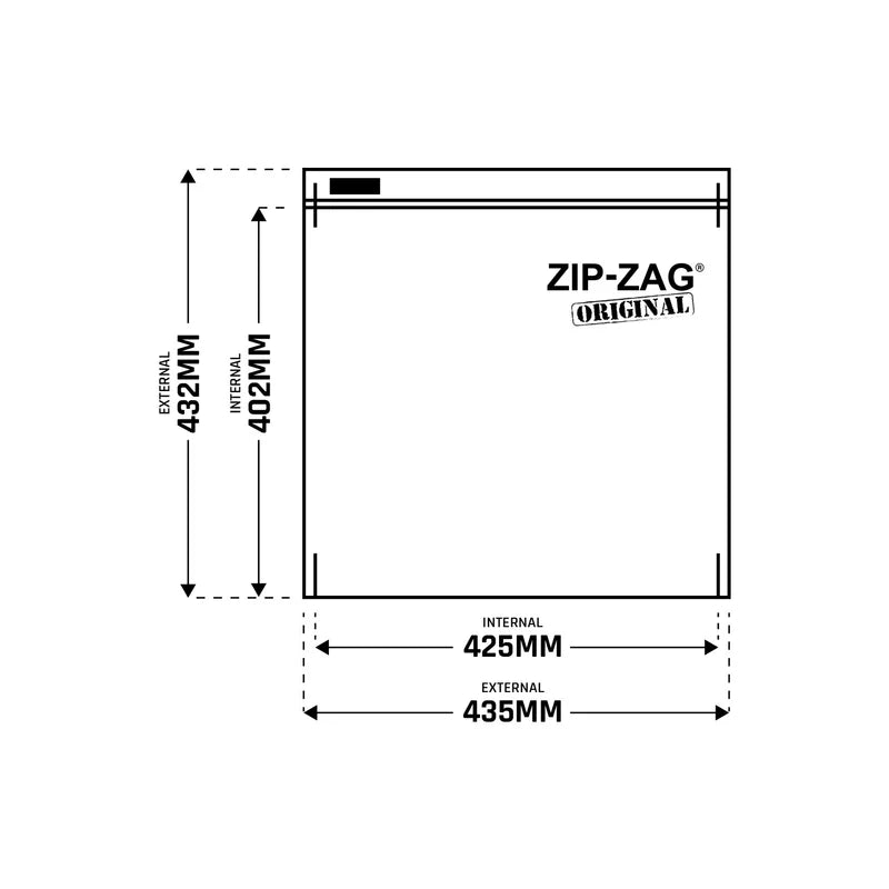 Zip-Zag® Smell Proof Bags