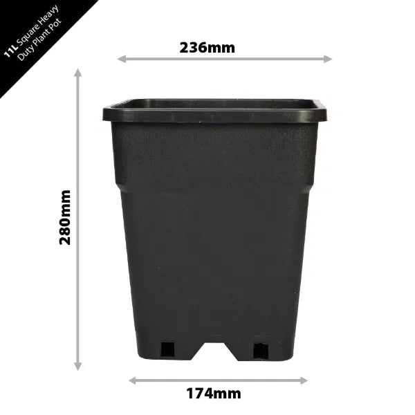 Square Heavy Duty Plant Pots