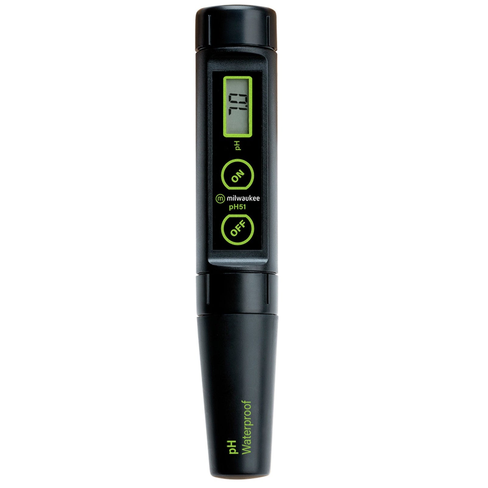 Milwaukee pH51 Waterproof pH Tester with Replaceable Probe