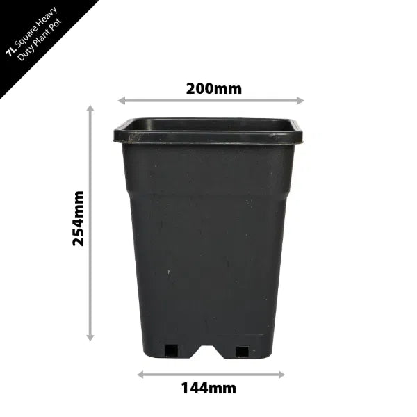 Square Heavy Duty Plant Pots