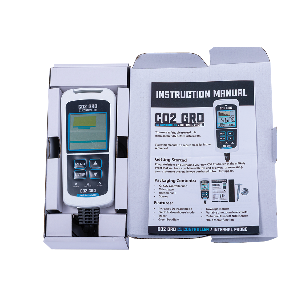 CO2GRO C1 CO2 Controller