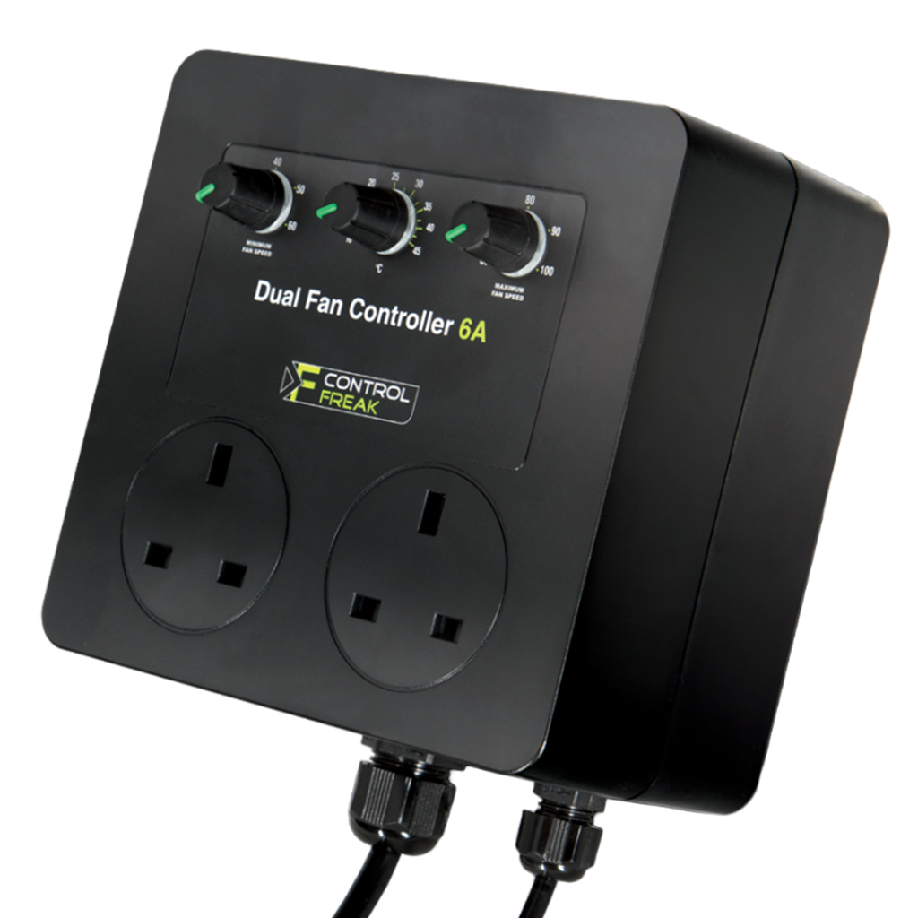 Fan Control Jutsu Control Freak Dual Fan Controller 4.5A – Green Spirit Horticulture