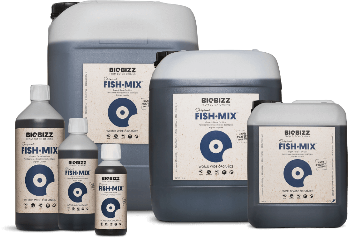 BioBizz Fish Mix- Organic Fism Mix All Round Vegetable Nutrient – Green ...