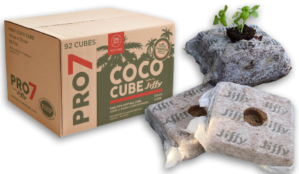 Jiffy PRO7 COCO CUBE 100mm (4”)