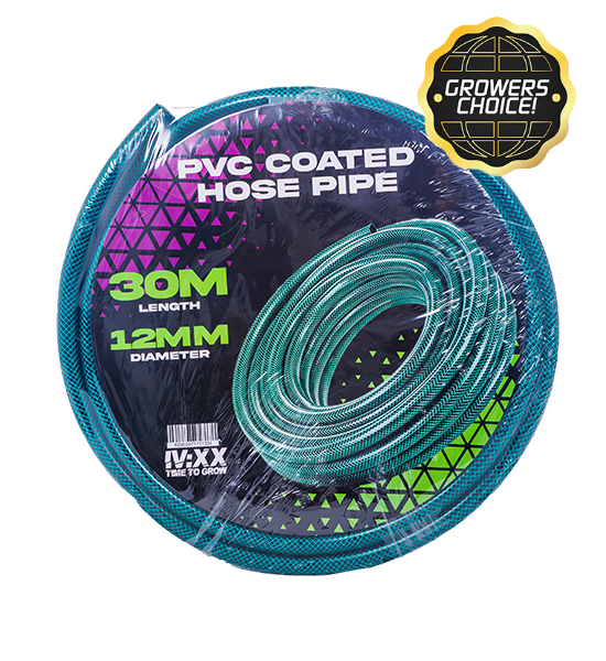 IV:XX Growers Choice 30M Green Hose Pipe (12mm)