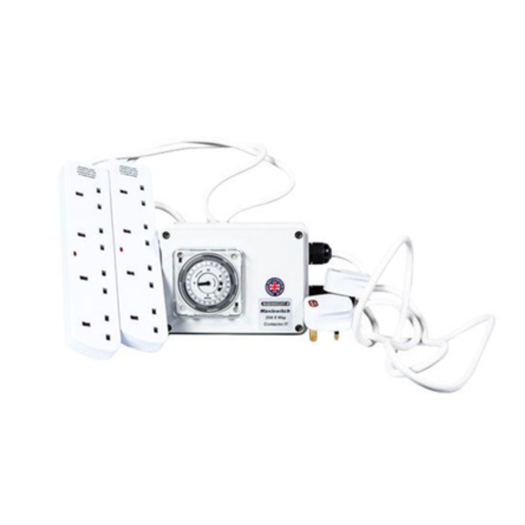 Maxiswitch 26 Amp 8 Way Contactor (Inbuilt Timer)