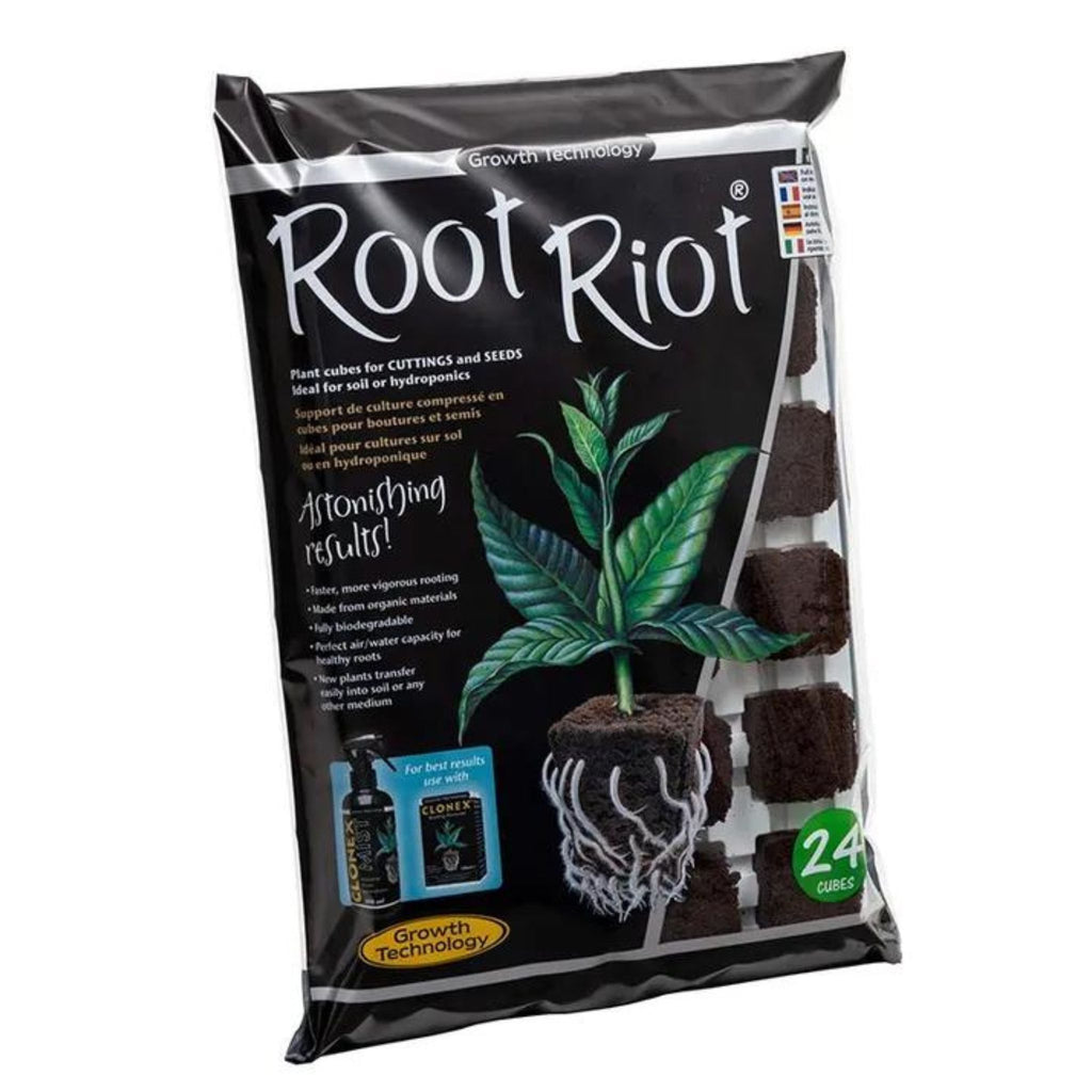 Root Riot Humidity Box Growth Technology Root Riot Cubes