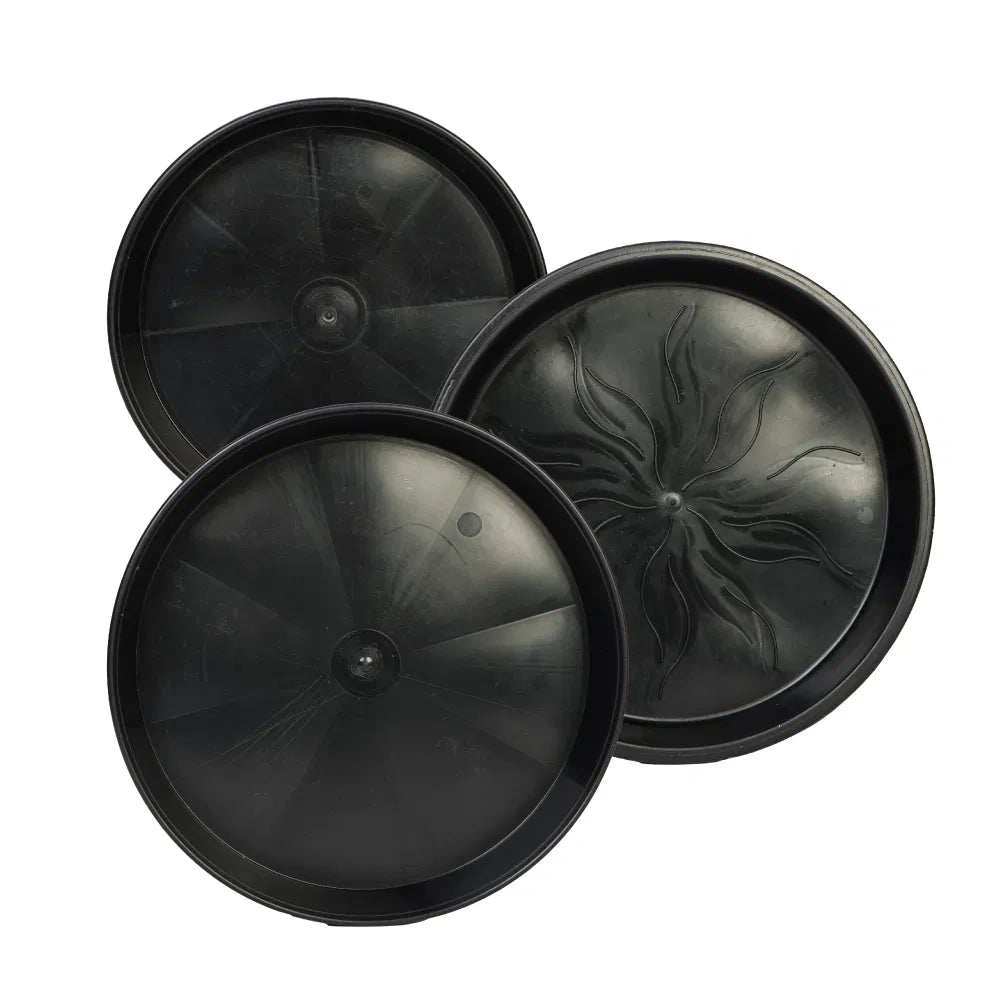IV:XX Round Plastic Pot Saucers