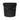 Black Bucket & Lid (20L)