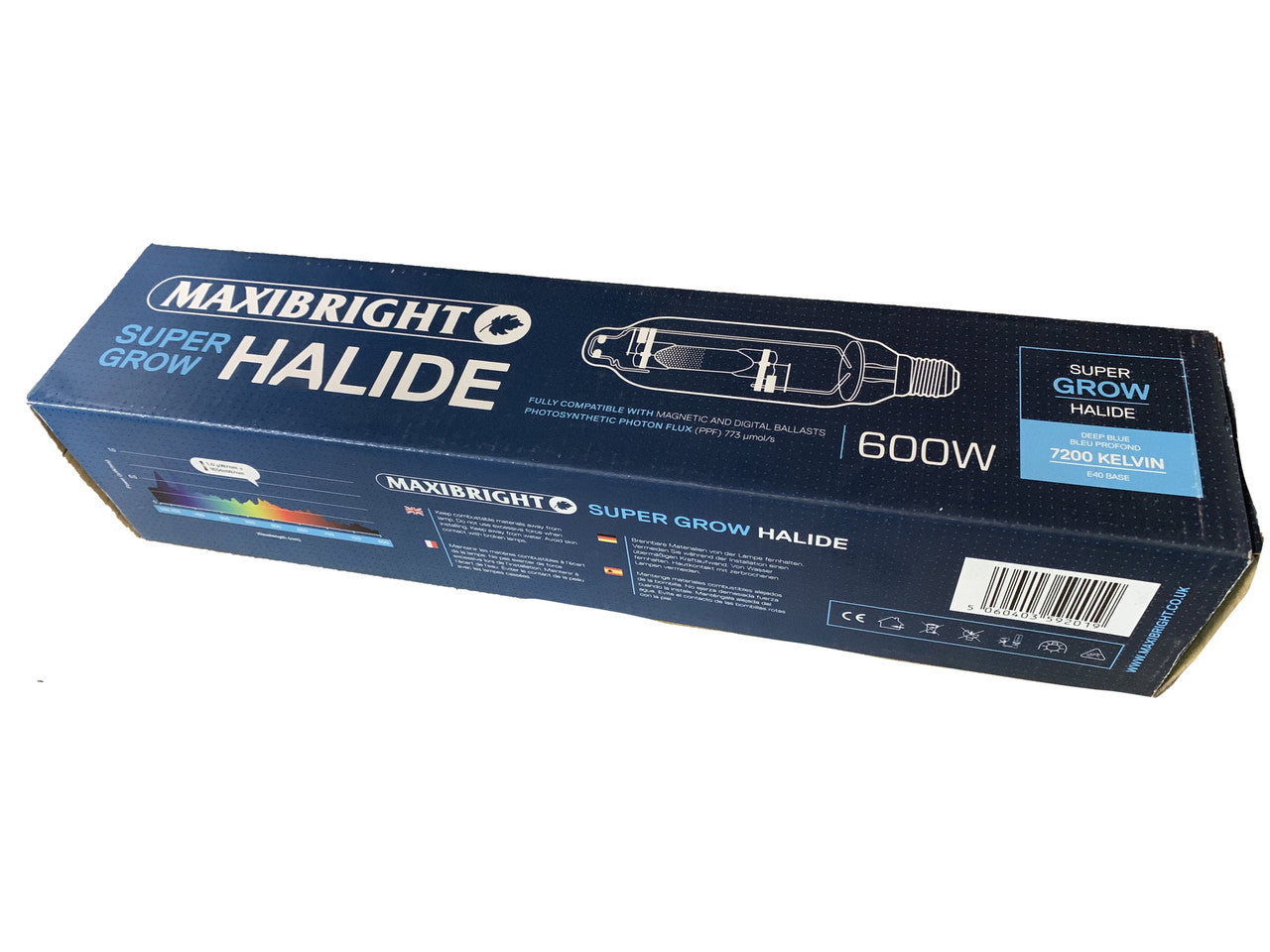 Maxibright Super Grow 600w Metal Halide Lamp
