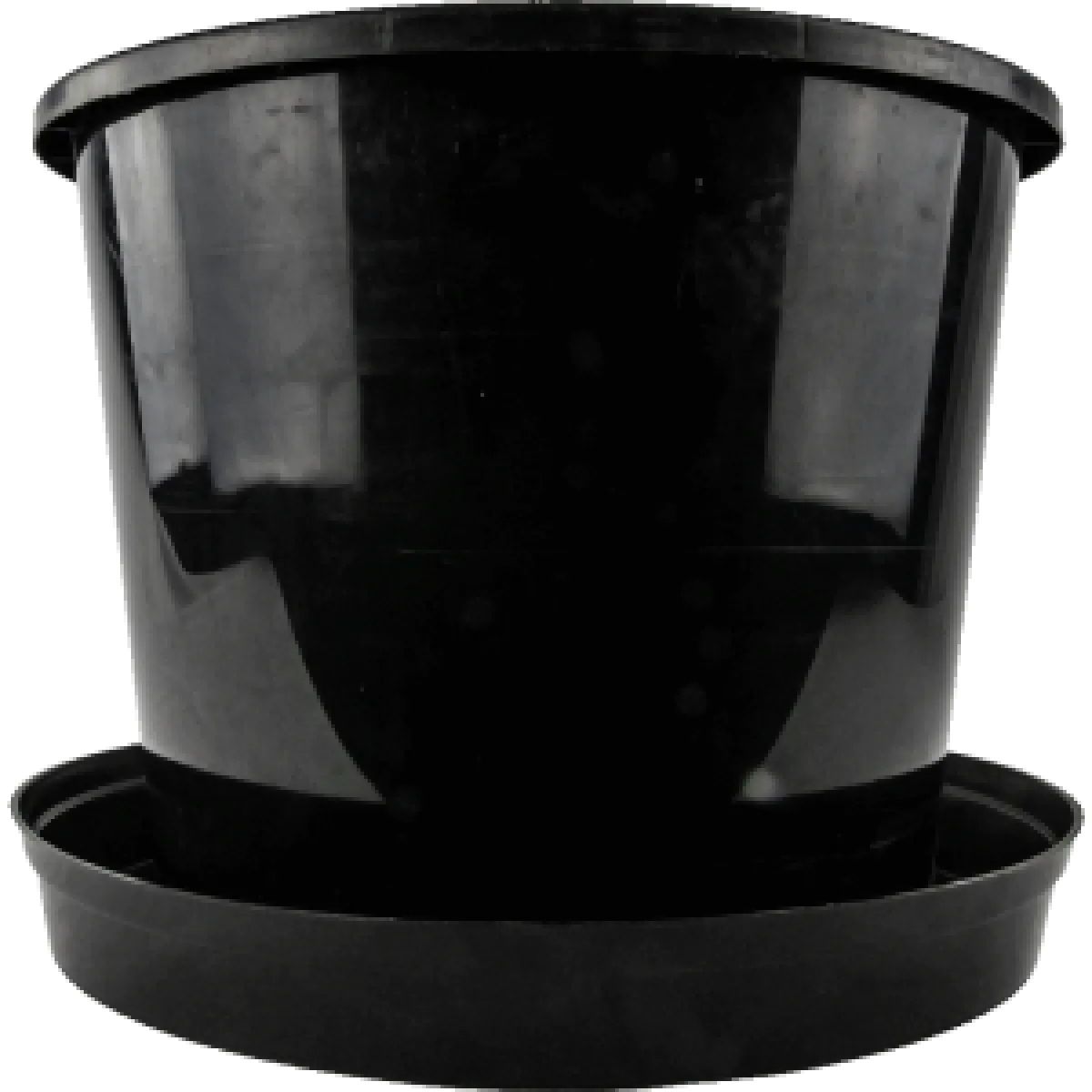 Twist 'N' Lock Grow Pot - Large 15 litre Container Pot with Saucer