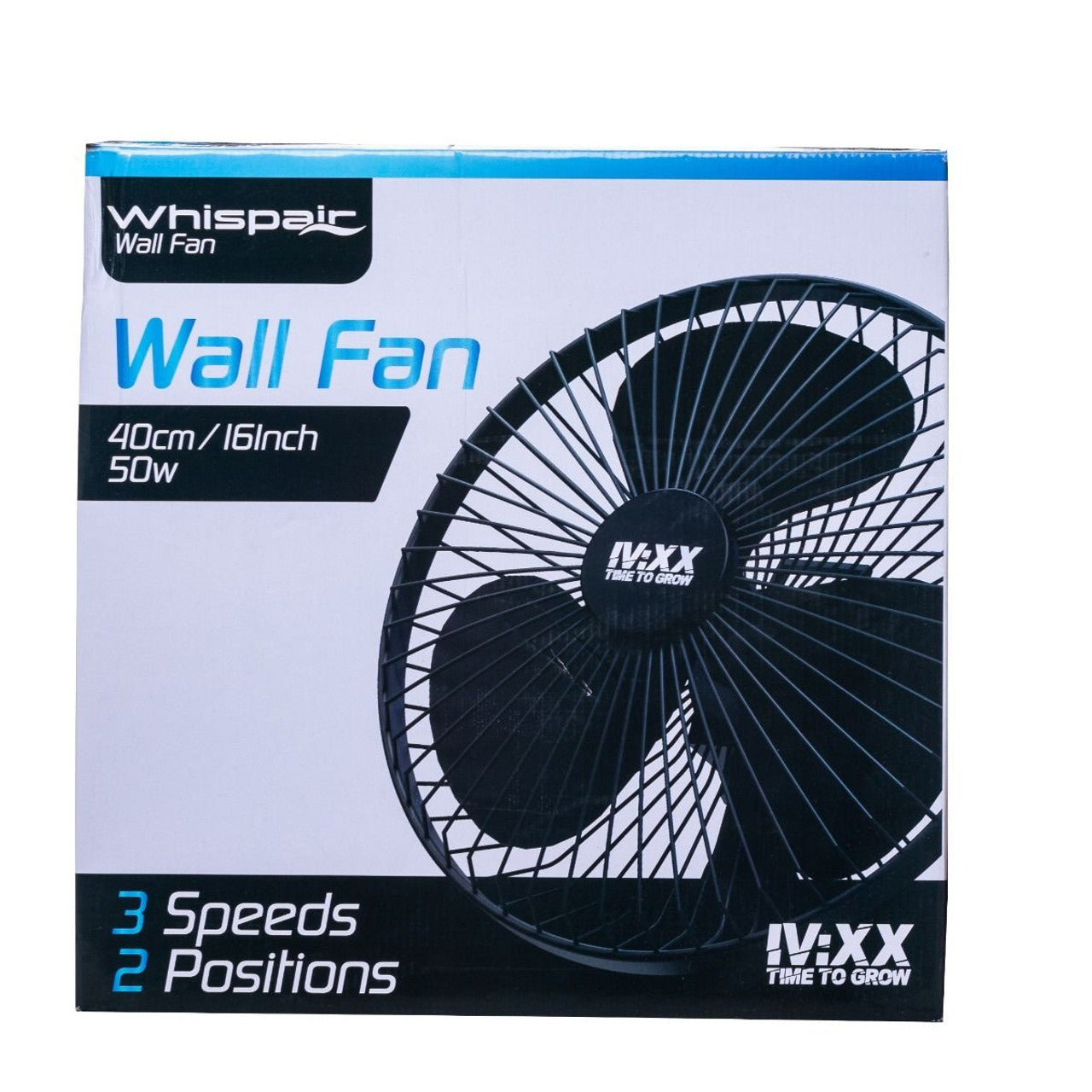 WhispAir 16" Oscillating Wall Fan