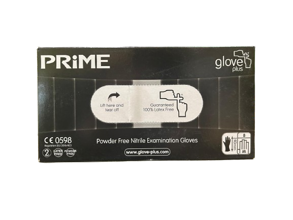 PRIME GLOVE PLUS Powder Free Nitrile Examination Gloves