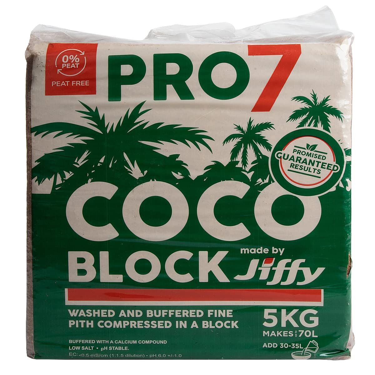 Jiffy PRO7 Coco Block 5kg (70L)