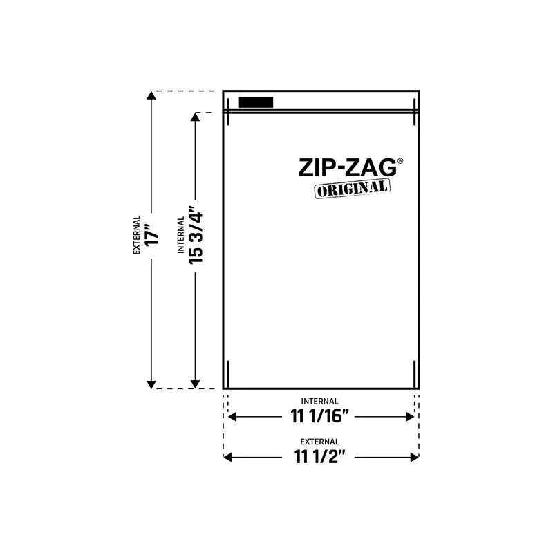 Zip-Zag® Smell Proof Bags